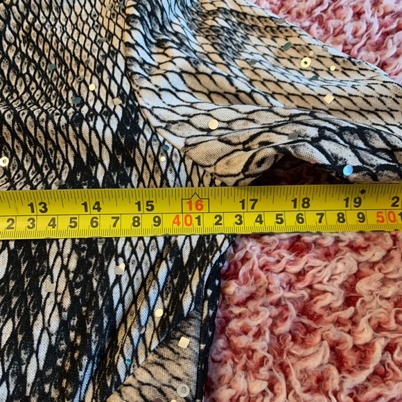 Sexy animal print snake leopard sequence dress. - Picture 4 of 8